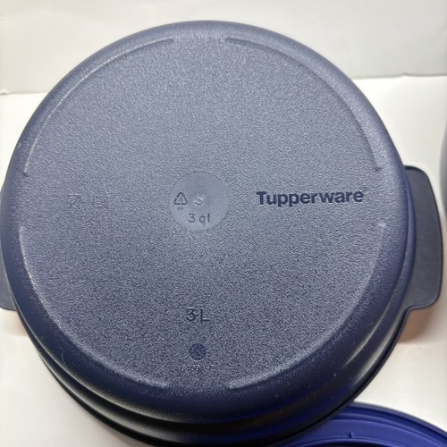 Tupperware Purple 4 Piece Smart Steamer Microwave Cooker Never Used Only Washed - Picture 7 of 9