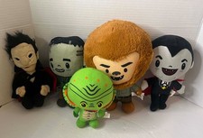 Universal Monsters Plush Werewolf Wolfman Creature Frankenstein Phantom Dracula