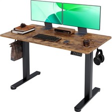 Electric Standing Desk Adjustable Height Sit Stand Home Office Table 48 Inches