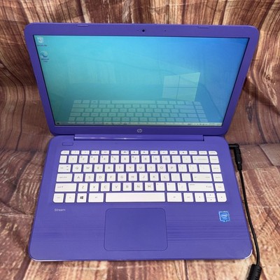 HP Stream 14-ax020wm Intel Celeron N3060 1.60GHz 4GB RAM 32GB Win 10 Home