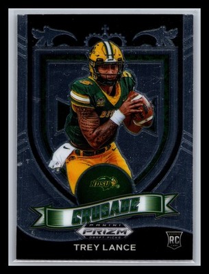 Trey Lance North Dakota State 2021 Panini Prizm Draft Picks Collegiate #164
