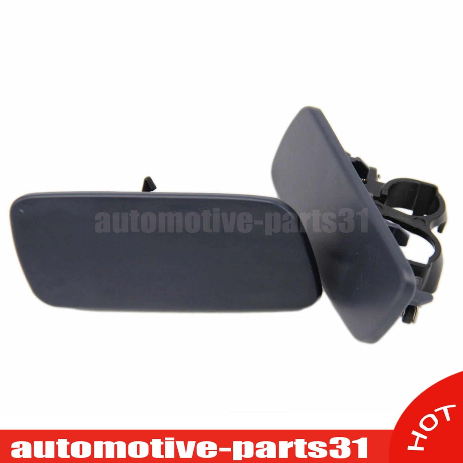 Front Headlight Washer Cap LH+RH For 10-18 Rolls-Royce Ghost 61677244959 960