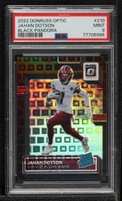 2022 Donruss Optic Rated Rookie Black Pandora Prizm 3/25 Jahan Dotson PSA 9 3hd