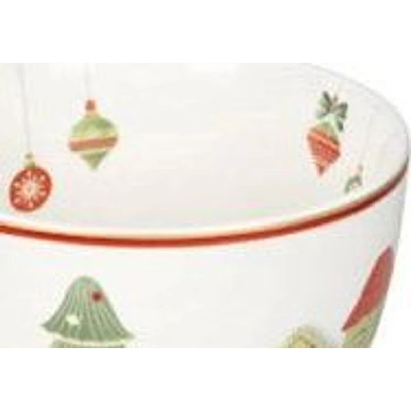 Tazza Colazione Natale 500 ml BRANDANI Villaggio in Festa Porcellana Bone China, fotografia 4 di 9