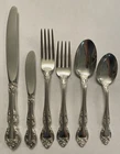 Gorham Melrose Sterling Silver (.925) Flatware 6pc. Place Setting - No Monogram