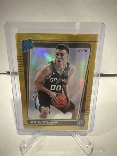 2021-22 Panini Donruss Optic - Rated Rookie Joe Wieskamp #180 Gold Prizm /10