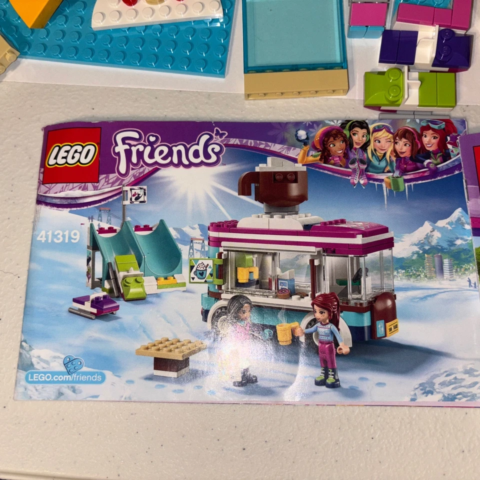 LEGO Juegos de Construcción Amigos Sin Cajas con Manuales y Minifiguras Lote Mixto de 5**LEER Foto 3 de 4