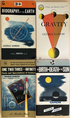 One Two Three Infinity Gravity Birth and Death of the Sun George Gamow 4bk lot