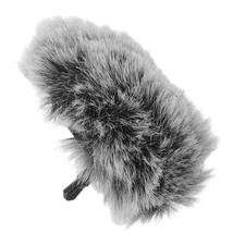 Wind Screen for Headset Mic Windscreen Furry Fuzzy Microphone Cover