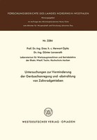 Untersuchungen Zur Verminderung Der GeräUschanregung Und -Abstrahlung Von...