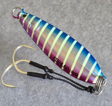 FishLab Carnada Slow Pitch Jigs 4" 3-1/2 oz Rigged Nichols Assist 3/0 Hooks TUNA