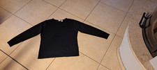 Verkaufe: langärmligen, schwarzen Pullover Gr. M (Gr. 40/42) von Maria Bellesi