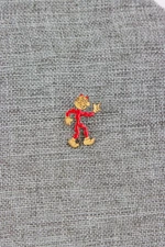 Mr. Reddy Kilowatt Advert Stick Pin, Vintage, Red Enamel on Gold Tone Base #1