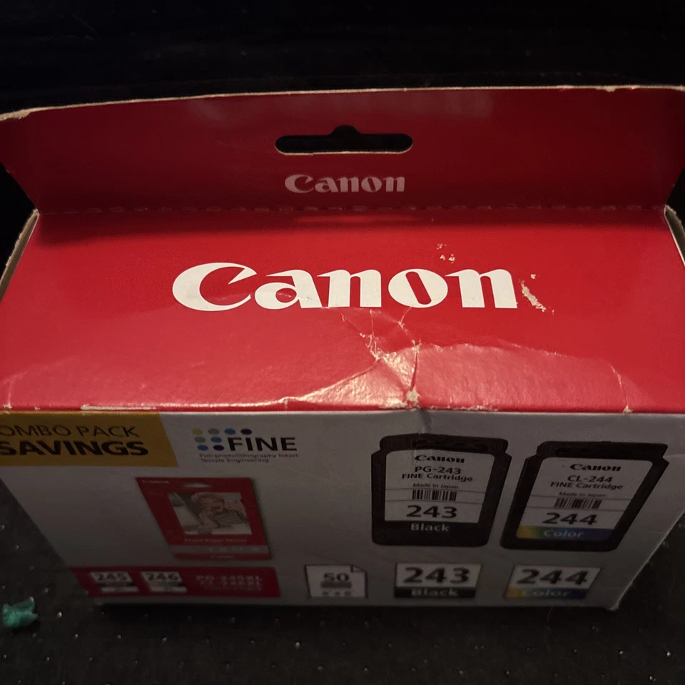 Подлинный Canon PG-245XL CL-246XL чернильные картриджи комбинированная упаковка - новый в коробке - Изображение 2 из 4