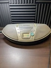 Panasonic Vtg Boombox RX-ES20 Sound Virtualizer Portable Disc/tape Combo Works