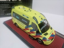 Modellino veicolo autobus resina Matrix 1:43 Benz Sprinter Miesen RAVU Utrecht