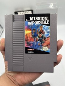 Mission: Impossible NES Nintendo Complete CIB Great Condition! NICE!