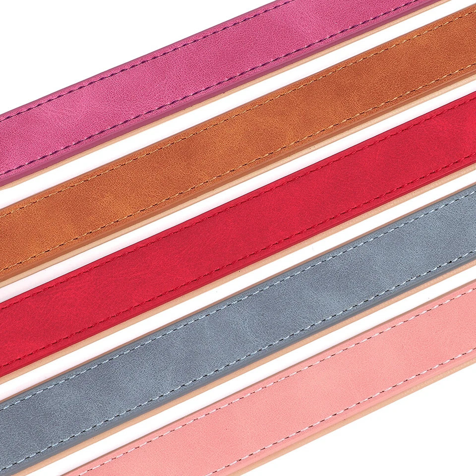 Correa de cuero suave para perros de alta resistencia para perros pequeños medianos grandes 4 pies Foto 4 de 4