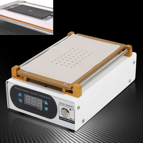 Cell Phone LCD Screen Separator Vacuum Hot Plate Removal Repair Heating Station - Afbeelding 1 van 12