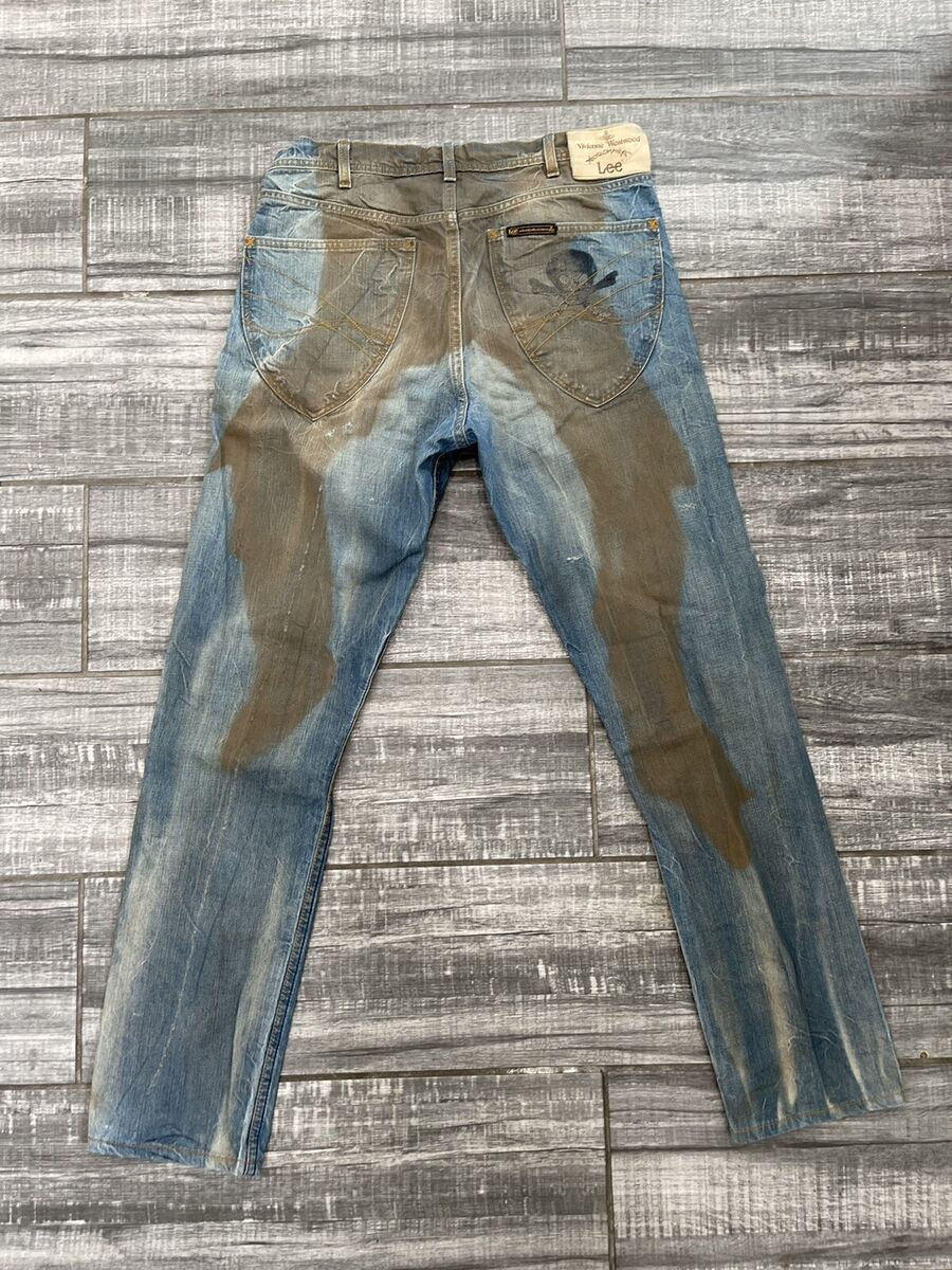 Vivienne Westwood Anlomania x Lee Low Crotch Custom Jeans Vivienne Westwood Anlomania x Lee Low Crotch Custom Jeans