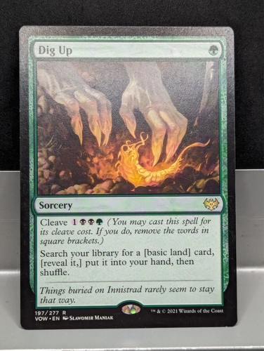 Dig Up X1 LP Innistrad Crimson Vow MTG Magic The Gathering