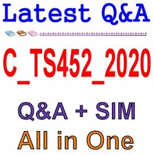 Best Exam Practice Material for C TS452 2020 Exam Q A SIM