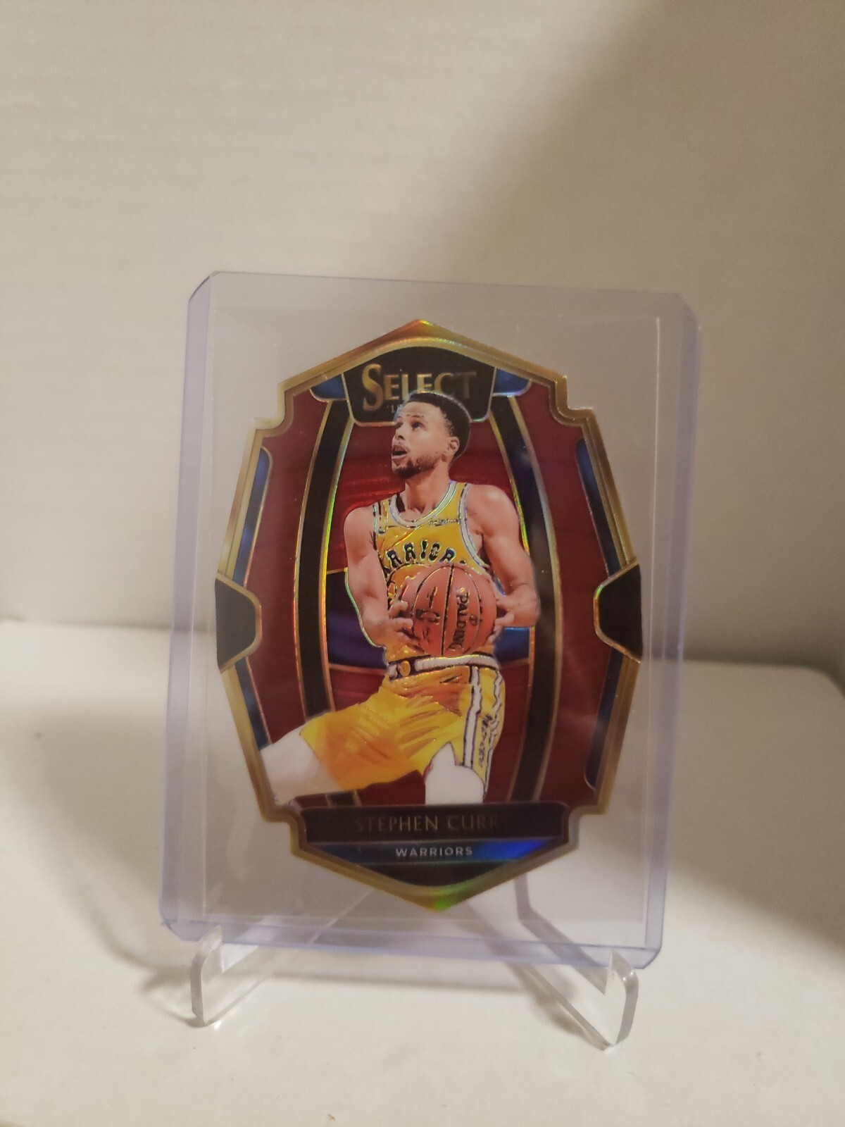 2018-19 Select Premier Level Die-Cut Maroon 12/175 Stephen Curry FHOF Warriors