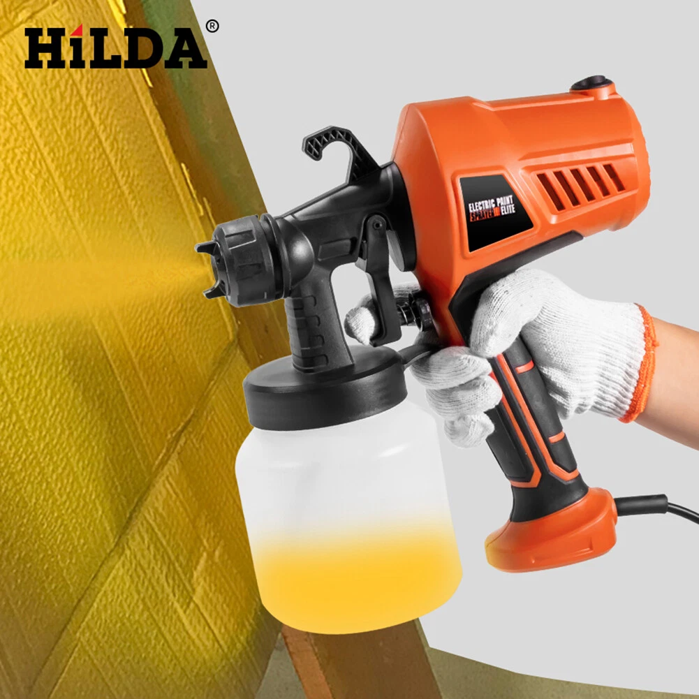 500W Electric Spray Gun 800ML Paint Sprayer Home DIY Crafts Tools EU