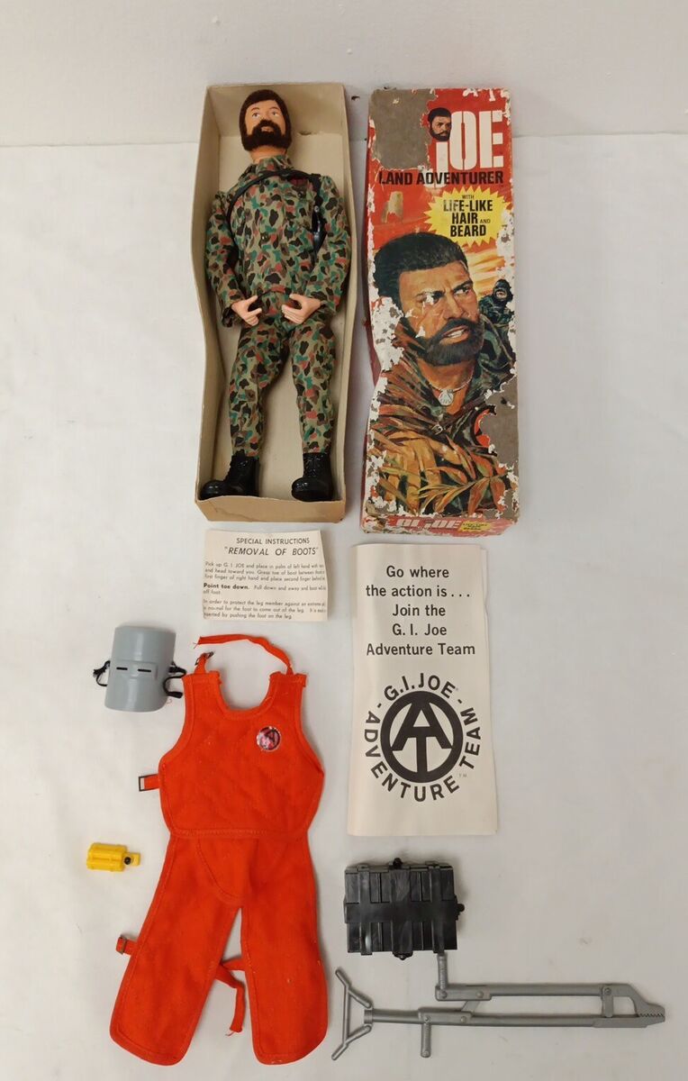 Vintage 1970 Hasbro GI Joe Adventure Team Land Adventurer Vintage 1970 Hasbro GI Joe Adventure Team Land Adventurer