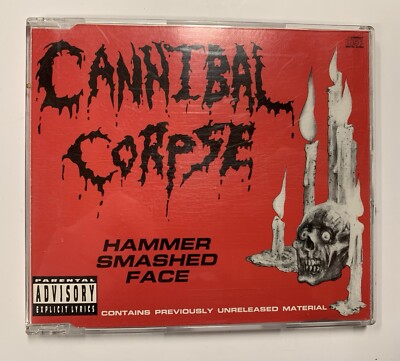Cannibal Corpse - Hammer Smashed Face EP CD 1993 Metal Blade + 2 Bonus CD Bundle