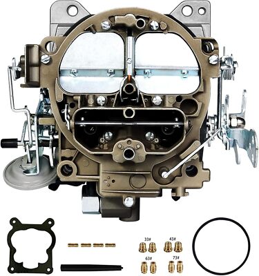 For Chevy GMC 327 350 396 427 454 750CFM Rochester Quadrajet 4 Barrel Carburetor