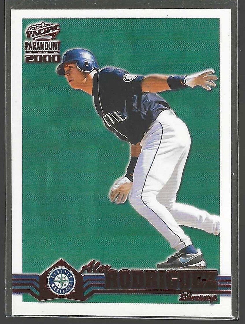 Alex Rodriguez 2000 Paramount Ruby Card# 225