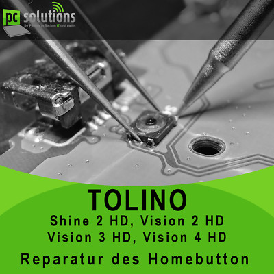 REPARATUR Austausch HOMEBUTTON eBook-Reader Tolino Shine 2HD Vision 2HD 3HD 4HD