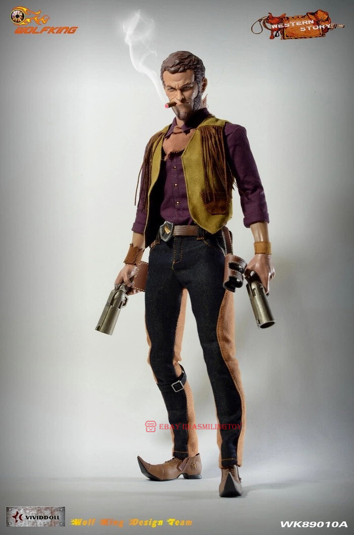 WOLFKING レッドヘッド ダニー 1/6 アクションフィギュア Wolfking 1/6 Western Story Redhead Denny Danny Gangster