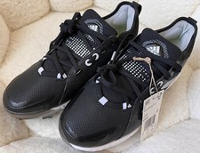 Adidas PureHustle W TPU Softball Cleats Black Silver White EG6681 Women  s Size 7