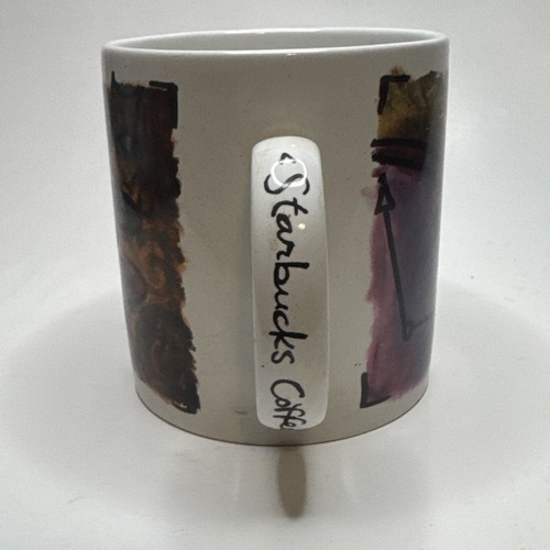 Tazza da caffè vintage Starbucks anni 90 Coffee by Break tazza GRANDE 20 oz Moon Stars Sun - Foto 6 di 6