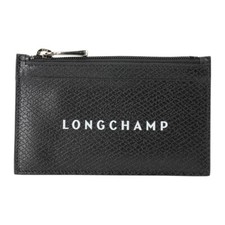 SALE Longchamp Coin Case ROSEAU ESSENTIA COIN POUCH 3613 H67 001 Black Ladies