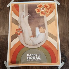 Harry Styles - Harrys House Canvas Poster 12X16 Retro Style Watermelon Sugar New