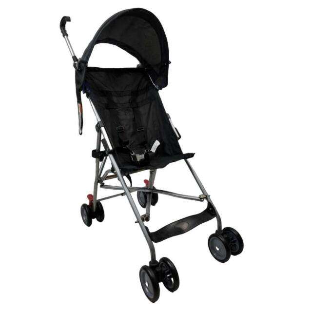 NEW Aussie Baby Lightweight Upright Stroller - Black