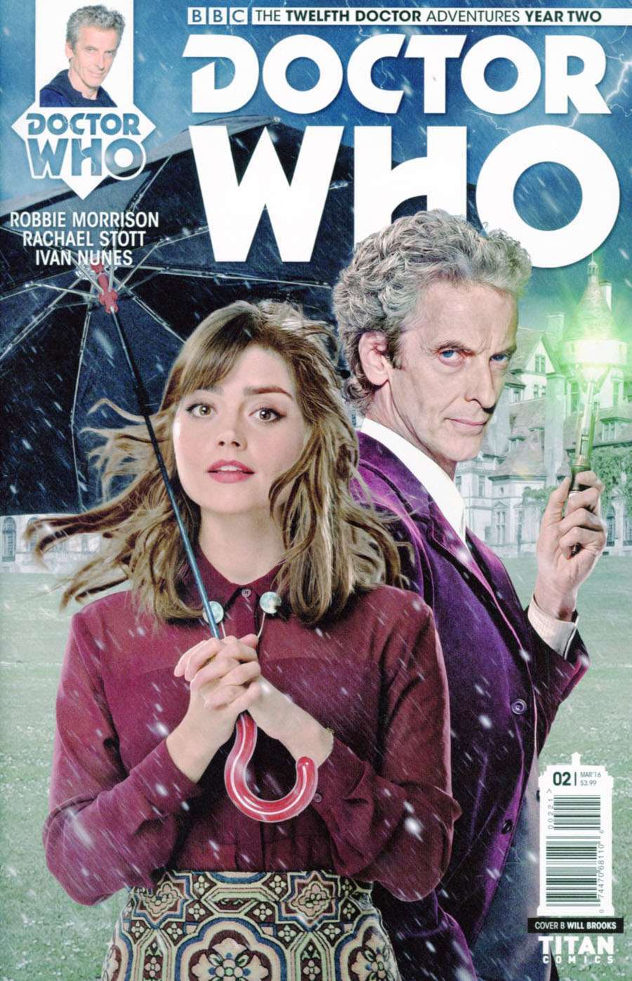 Doctor Who: The Twelfth Doctor Year Two #2B VF/NM; Titan | Peter Capaldi Photo C
