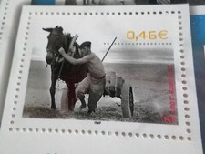 FRANCE 2002 timbre 3519, SIECLE AU FIL, PECHEUR DE SABLE, neuf**, MNH