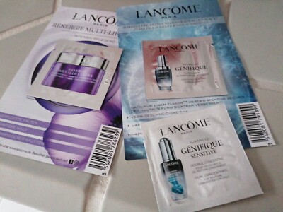 3 Proben Lancome 2 x Genifique  Renergie Multilift Ultra