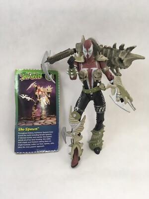 Spawn She Spawn Todd McFarlane Toys Series 4 1996 Loose Incomplete