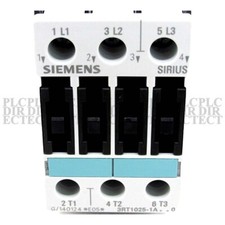 NEW Siemens 3RT1025-1AK60 3-pole Contactor 120V 17A 60Hz