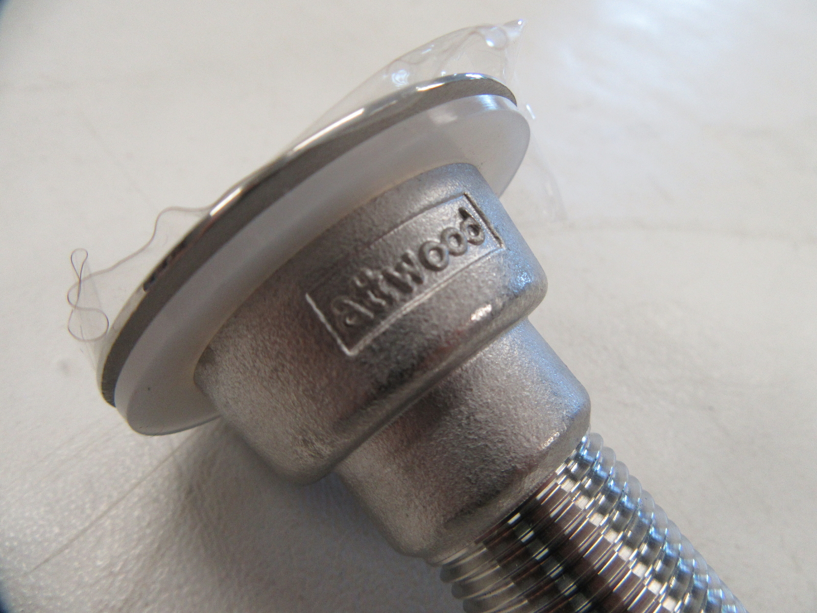 ATTWOOD FLUSH VENT FUEL P TRAP STEEL 66034-1 MARINE BOAT