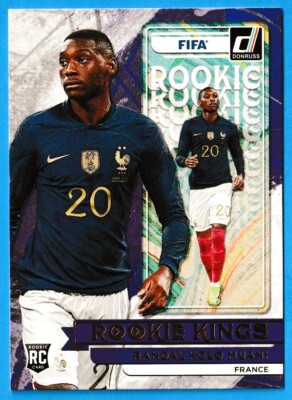 2022-23 Panini Donruss Soccer Rookie Kings Randal Kolo Muani #8 France
