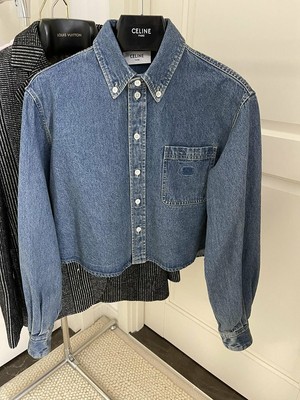 Celin CROPPED SHIRT IN UNION OCEAN WASH 