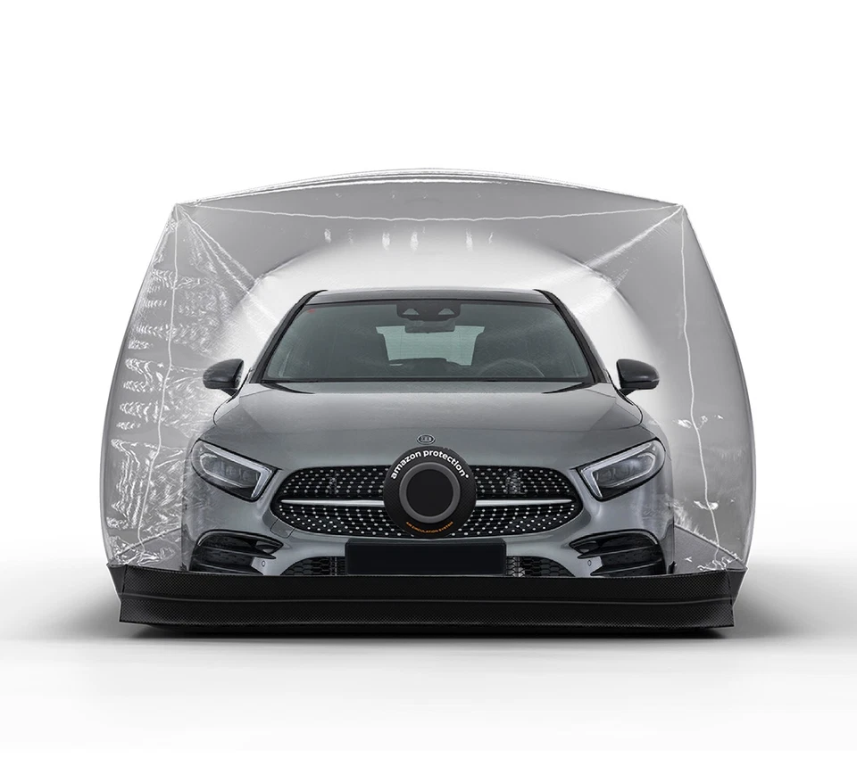Amazon Protection Inflatable Capsule Car Bubble Cover For Mercedes Benz A45 AMG - Image 2 of 4