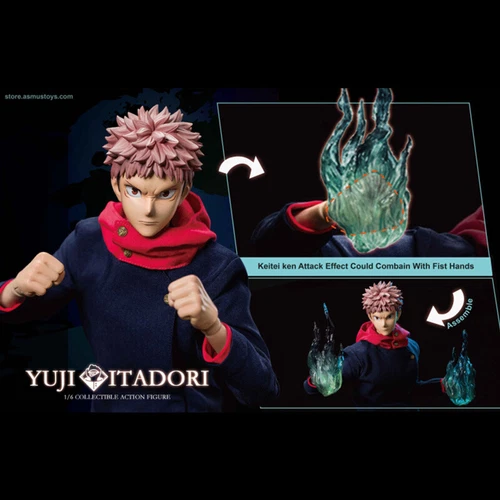 Nuevo Asmus JJKS02A Jujutsu Kaisen Itadori Yuji 1/6 Figura de Acción Masculina Modelo Juguete - Imagen 3 de 12
