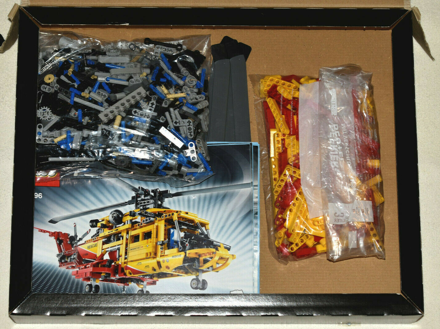 LEGO Technic Helicopter 9396 | 100% Vollständig, Anleitung & OVP 